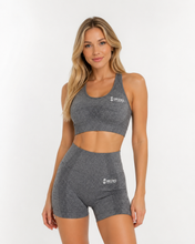 Load image into Gallery viewer, MIDNIGHT SCULPT SPORTS BRA- GREY