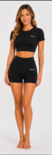 Load image into Gallery viewer, MIDNIGHT SCULPT SHORTS- CHARCOAL
