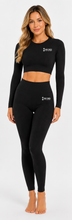 Load image into Gallery viewer, MIDNIGHT SCULPT LEGGINGS- CHARCOAL
