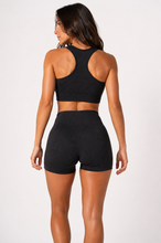 Load image into Gallery viewer, MIDNIGHT SCULPT SPORTS BRA- CHARCOAL
