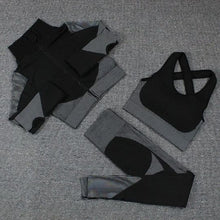 Load image into Gallery viewer, TRIPLE THREAT SPORTS TOP- BLACK/WHITE
