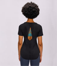 Load image into Gallery viewer, TEAR DROP TEE-BLACK
