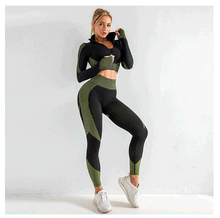 Load image into Gallery viewer, TRIPLE THREAT SPORTS TOP- BLACK/GREEN
