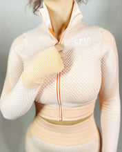 Load image into Gallery viewer, TRIPLE THREAT SPORTS TOP- ORANGE/PINK
